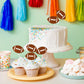 Marspark 48 Pieces Football Cupcake Toppers Picks Cake Decorations Football Cake Topper For Baby Shower Birthday Party Football