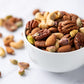 Food To Live Enhanced Four Nuts Mix, 16 Pounds – A Blend Of Dry Roasted Pistachios, Almonds, Pecans, Cashews, And Almonds With Himalayan Salt, Protein Rich Trail Mix, Healthy Vegan Snack, No Oil Added