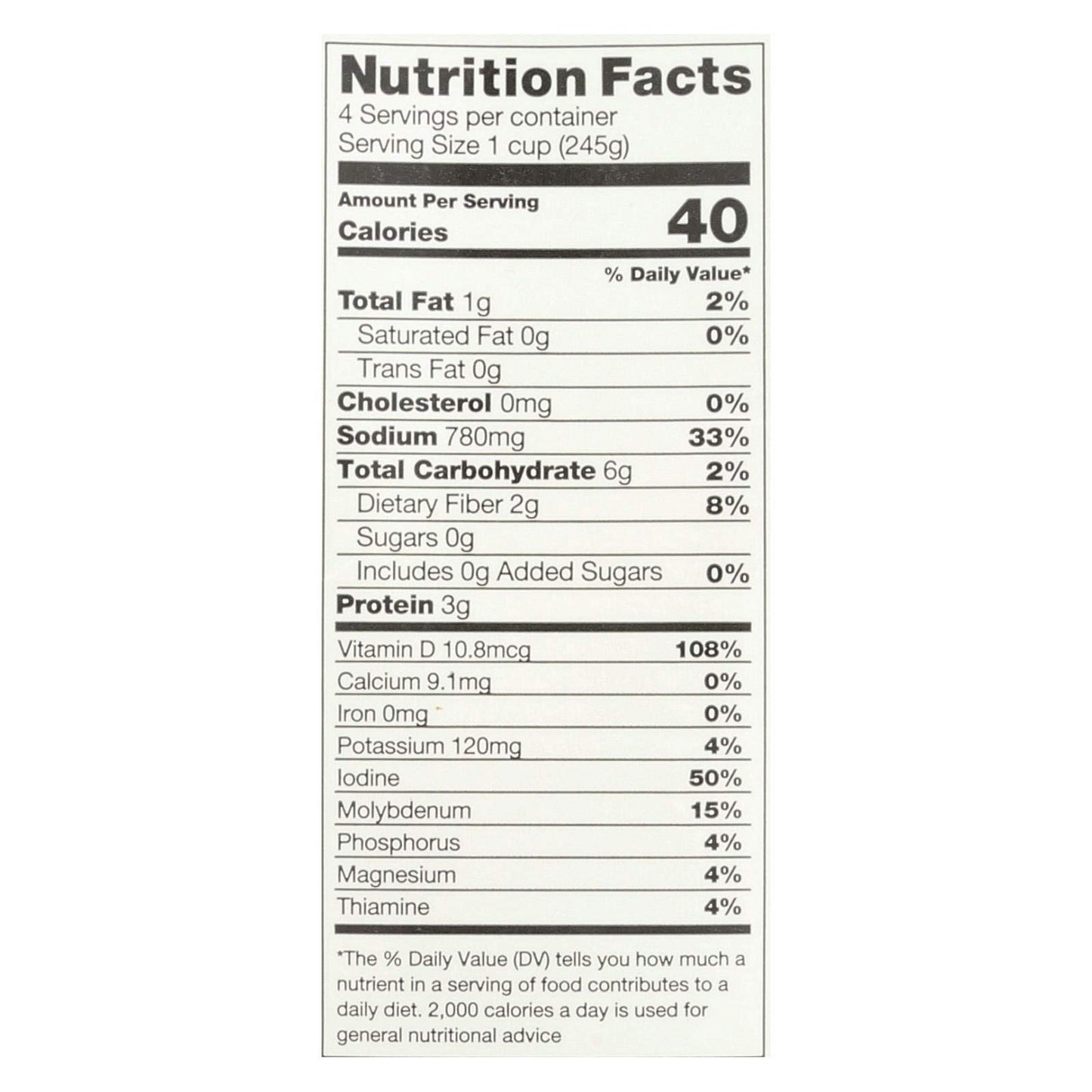 Ocean'S Halo, Broth, Og2, Miso, Pack Of 6, Size 32 Fz - No Artificial Ingredients Gluten Free Vegan Wheat Free 95%+ Organic