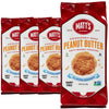 Matt'S Bakery | Peanut Butter Cookies | Soft-Baked, Non-Gmo, All-Natural Ingredients; 4 Bags (10.5Oz Each)