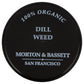 Morton & Bassett Organic Dill  , Gluten Free, Non-GMO, 0.8 oz Jar