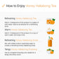 Damtuh Honey Jeju Hallabong Tangerine - Natural Sweetness With Real Tangerine Slices, No Artificial Additives - Perfect For Tea,