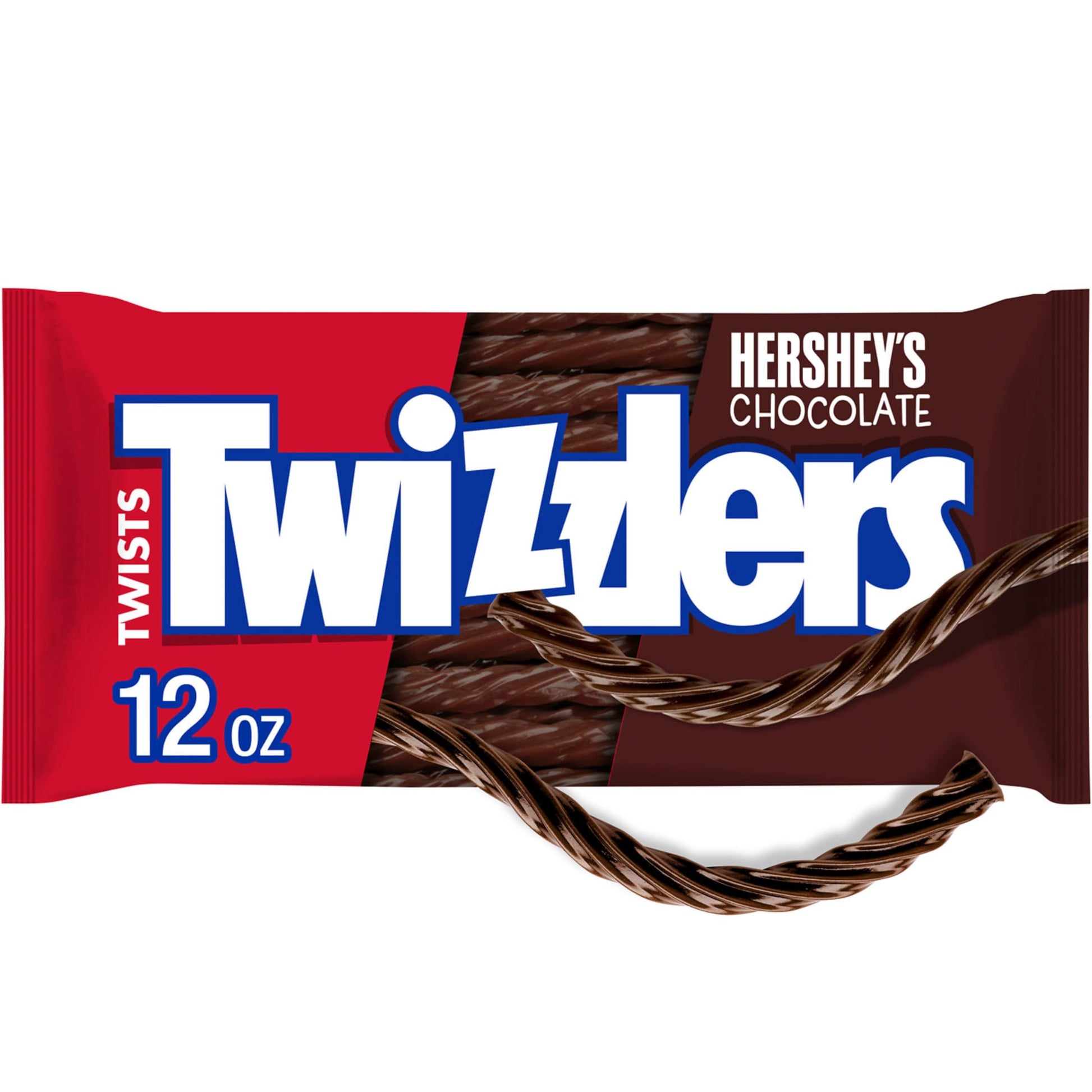 Twizzlers Twists Hershey'S Chocolate Flavored, Low Fat Candy Bags, 12 Oz (24 Count)