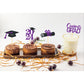 24Pcs Graduation Cupcake Toppers, Graduation Cupcake Picks For Cupcake Food Decorations - Class Of 2024 Graduation Cupcake Toppe