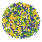 Mystic Sprinkles Mardi Gras Sprinkle Mixes (King Bacchus Sprinkle Mix)