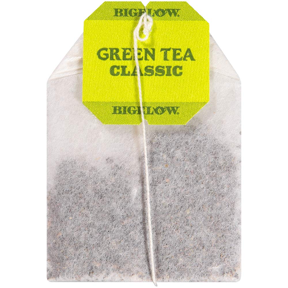 Bigelow Green Tea Bags - 28 Count (Pack of 6) - Premium Antioxidant-Rich Medium-Caffeine Tea in Foil-Wrapped Bags