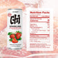 CHI FOREST Strawberry Sparkling Water Beverage  Zero Sugar Drinks  Zero Artificial Flavor  11.16 fl oz Cans (Pack of 24)