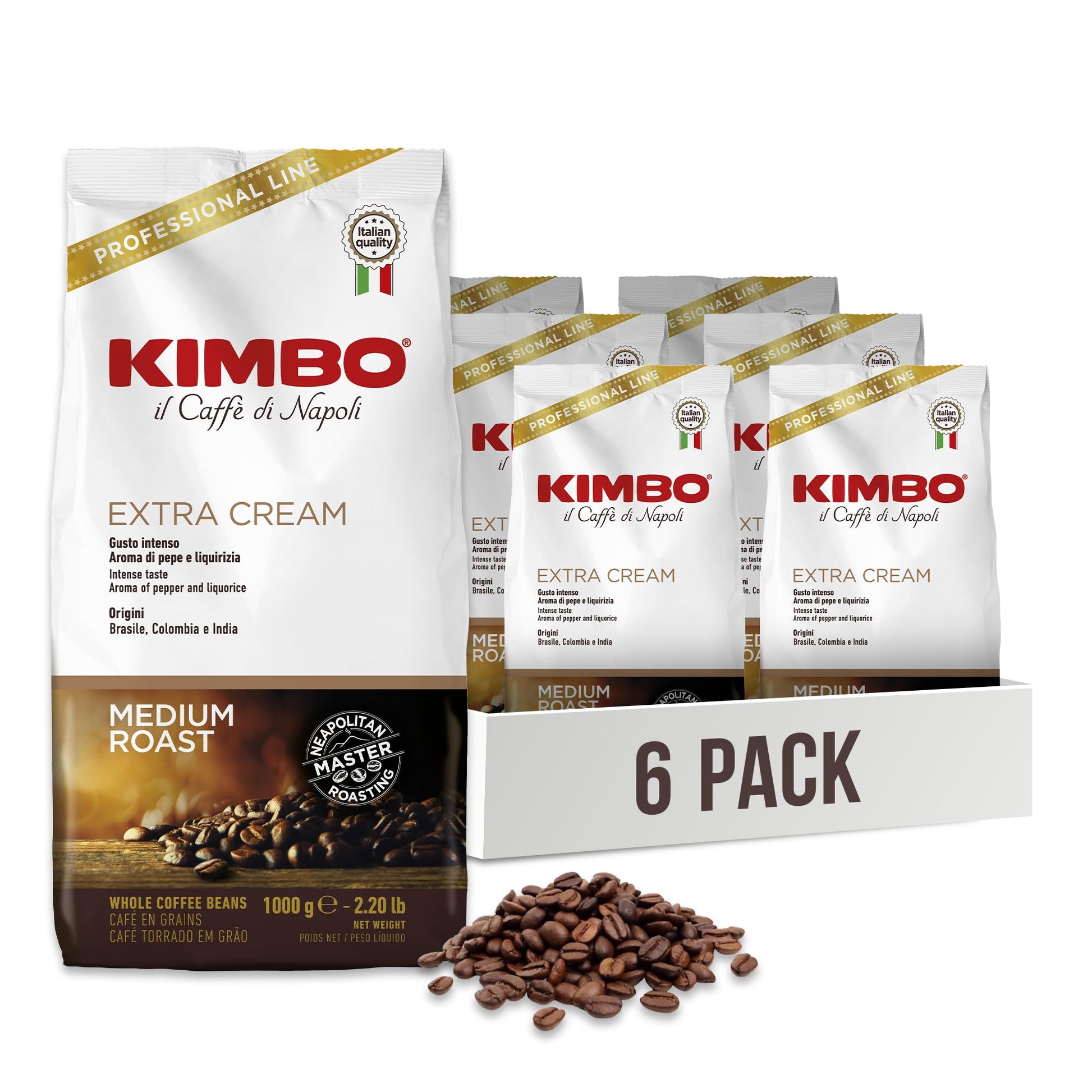 Kimbo Coffee Beans, 32 Ounce (Pack Of 2)