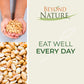 Beyond Nature Dry Roasted Chopped Peanuts - Unsalted 1 Pound (16 Oz) Vacuum Sealed, Non Gmo, No Oil & No Salt, Low Carb, Keto Fr