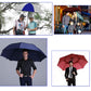 Baraida Golf Umbrella Large 62/68/72 Inch, Extra Large Oversize Double Canopy Vented Windproof Waterproof Umbrella, Automatic Open Golf Umbrella For Men And Women And Family.(68 Inch,White/Blue)