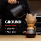 Death Wish Coffee Espresso Roast Ground Coffee, Organic & Fair Trade, 14 oz (Pack of 1)