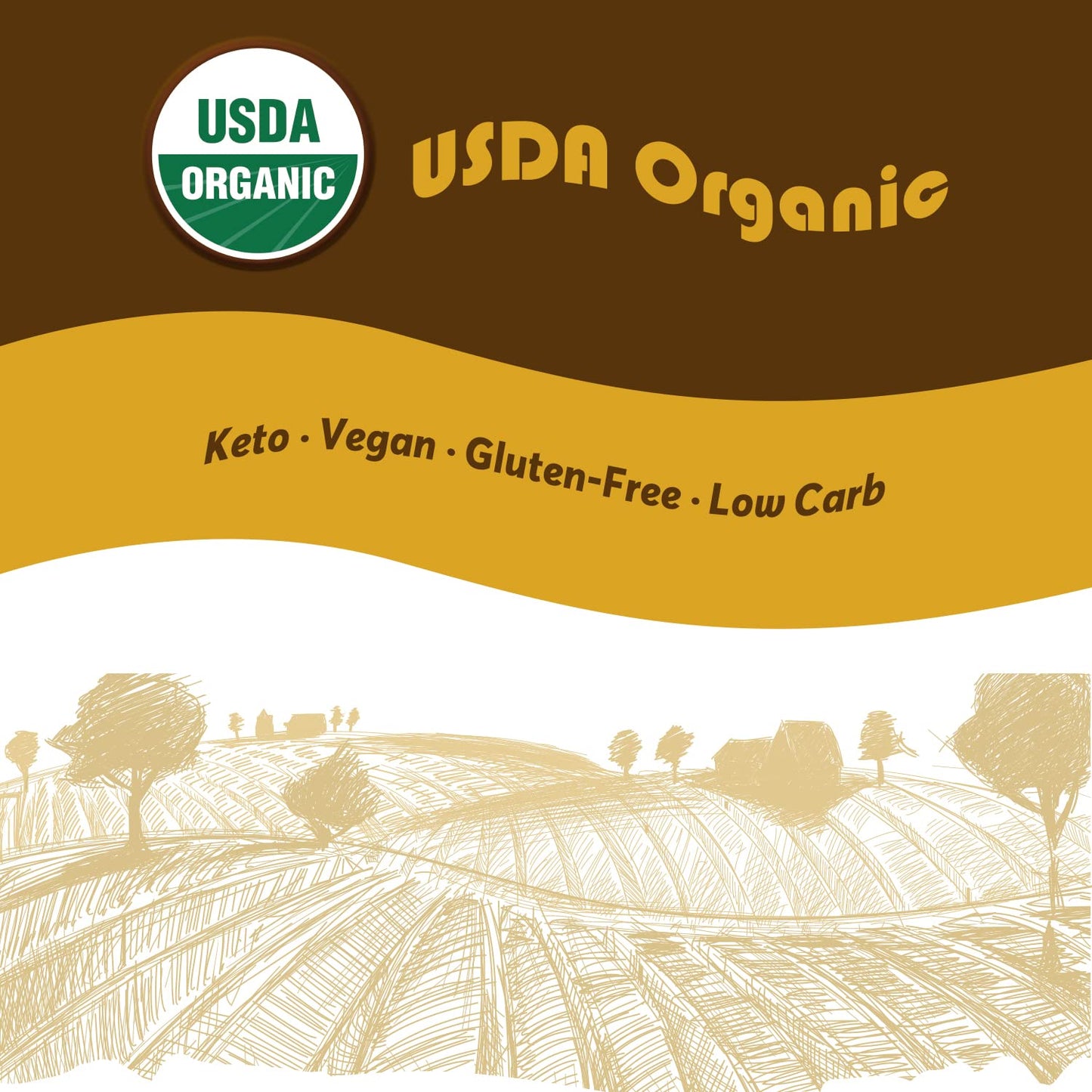 ONETANG Organic Shirataki Konjac Angel Hair Noodles, USDA Organic, Vegan, Gluten Free, Fat Free, Keto Friendly, Low Carbs 5 Pack