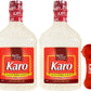 KARO Light Corn Syrup with Real Vanilla, 32 oz Bottle, 3 Piece Set, Includes Measuring Spoon