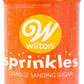 Wilton Sparkling Sugar Decorating Sprinkles, 3.25 Oz., Orange