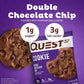 Quest Nutrition Protein Cookie - Double Chocolate Chip, High Protein, Low Carb, 12 Count