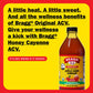 Bragg Organic Apple Cider Vinegar with Honey & Cayenne, 16 fl oz, Raw and Unfiltered