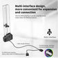 Uphere 5V Addressable Rgb Graphics Card Gpu Brace Support Video Card Sag Holder,Built-In 5V Argb Lamp,Adjustable Height Support,