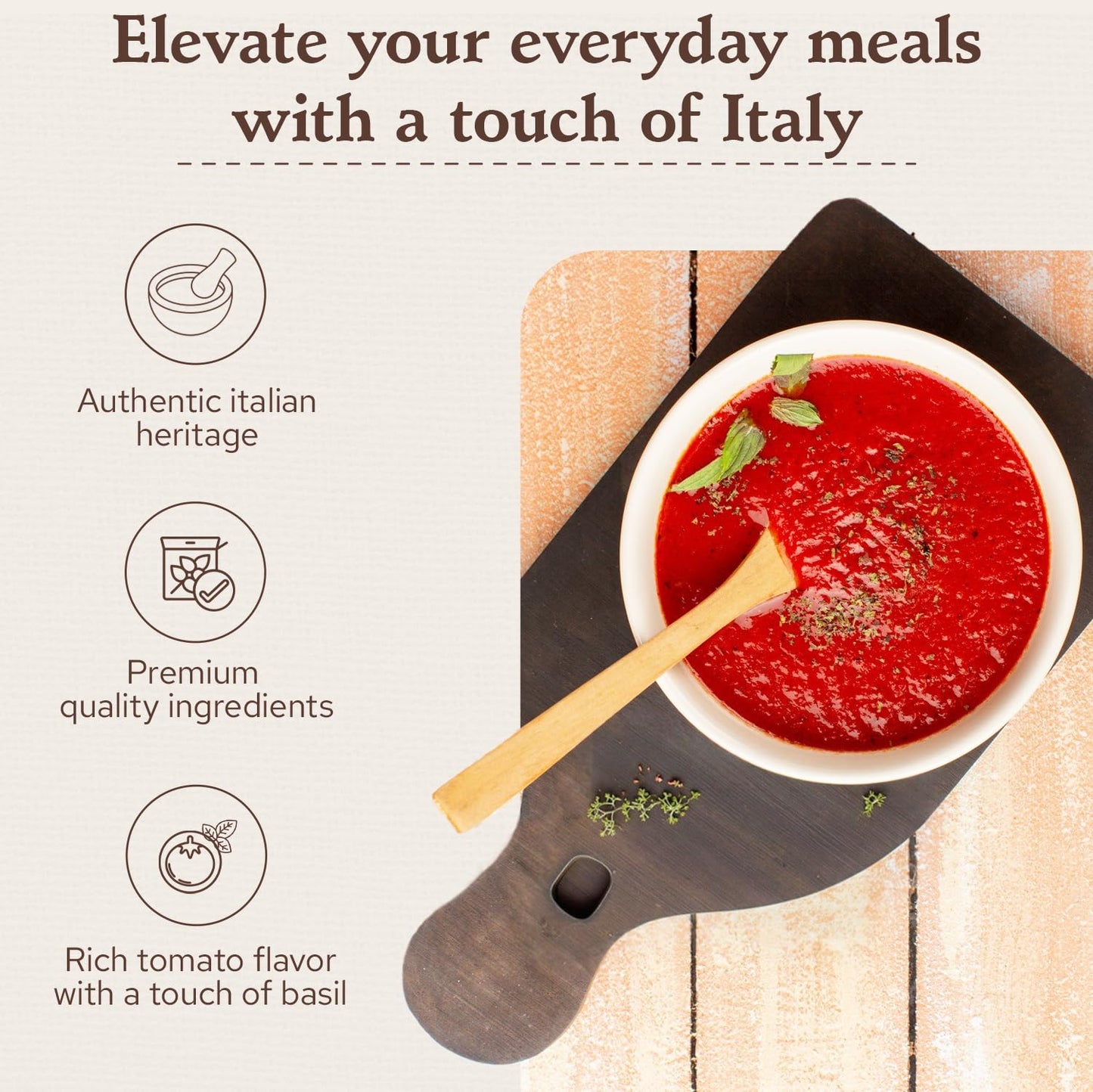 RUSTICHELLA Tomato Sauce, 9.53 OZ