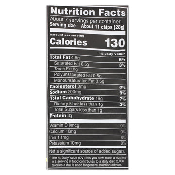 STACYS PITA CHIPS Perfectly Thymed Pita Crisps - 6.75 OZ - CS x8