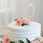 Hatcher lee 30th Birthday Cake Topper - Bling Crystal Gold Decoration, Model HCL-016