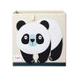 3 Sprouts Cube Storage Box - Organizer Container For Kids  Toddlers, Panda