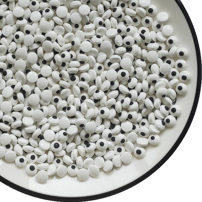 Edible 7mm Mini Candy Eyes Halloween Sprinkles Cake Cupcake Toppers Cookie Decorations Dessert Sprinkle Eyeballs Sugar Sprinkles