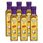 Garlic Gold Extra Virgin Olive Oil Infused With Garlic, Premium Certified Usda Organic, Low Fodmap, Cold Pressed (250 Ml, 6 Pack)