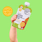 Serenity Kids 7+ Months World Explorers Baby Food Pouches - Puree w/Ethically Sourced Meats & Organic Veggies - 3.5 Oz BPA-Free