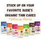 Suzie'S Organic Lentil & Brown Rice Cake Thins|6 Pack|Usda Organic, Non-Gmo, Fat-Free, Sugar-Free, Gluten-Free|Low-Calorie Snack