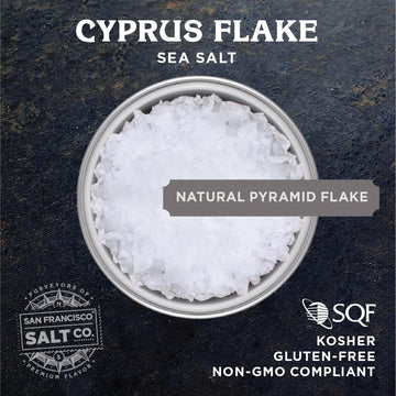 Cyprus Flake Salt 2 lb. Bag - San Francisco Salt Company