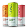 Flova Energy Drink  All Natural  Electrolytes and Minerals from Coconut Water  4 Simple Easy to Pronounce Ingredients  99% Juice  Assorted Pack of 12 Cans