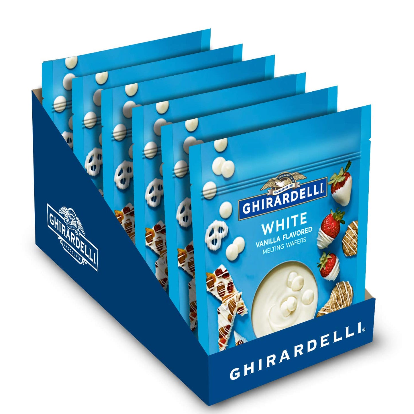 Ghirardelli Chocolate White Candy Making Wafers, 10 Ounce