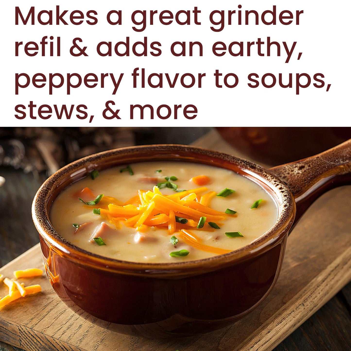 The Spice Way Ground White Pepper - (4 Oz) Pure Pepper Powder