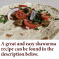 The Spice Way - Shawarma Blend Recipe Inside (Meat And Poultry Rub/Meat And Poultry Spice)- 8 Oz