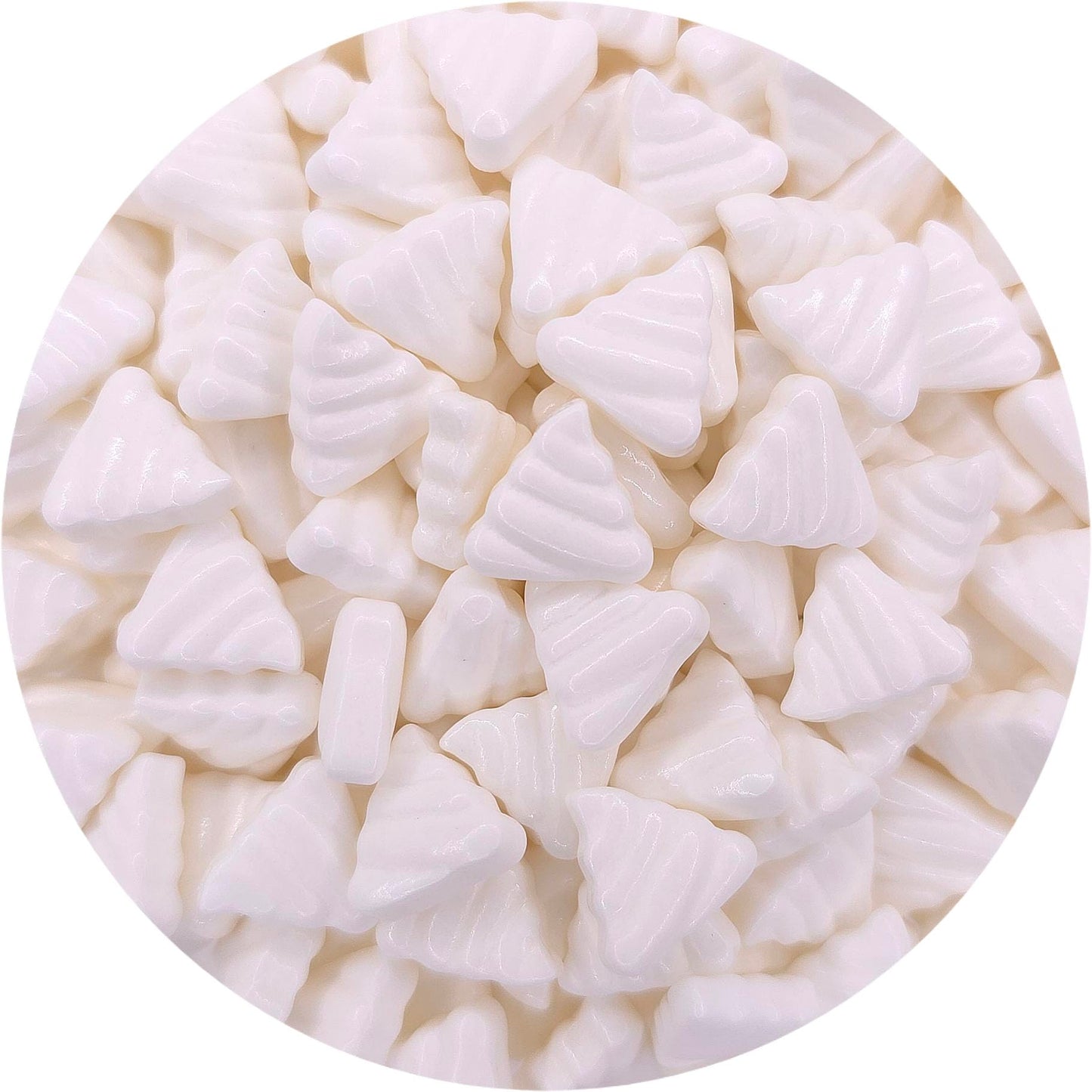 NCS White Poop Emoji or Whip Cream Shape Edible Candy Sprinkles, 8 ounces - Great for Cupcakes, Cookies, Cakes, Cakes Pops, Donu