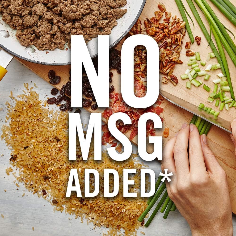 Zatarains Dirty Rice Mix, Reduced Sodium, 8 oz, Pack of 12
