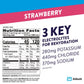 Pedialyte Electrolyte Solution, Strawberry, Hydration Drink, 8 Bottles, 1 Liter Each