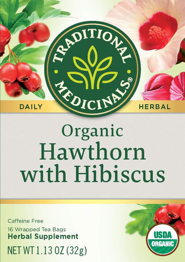 Herb Tea, 100 Percent Organic, Heart, 16 Bag (Value Bulk Multi-Pack)