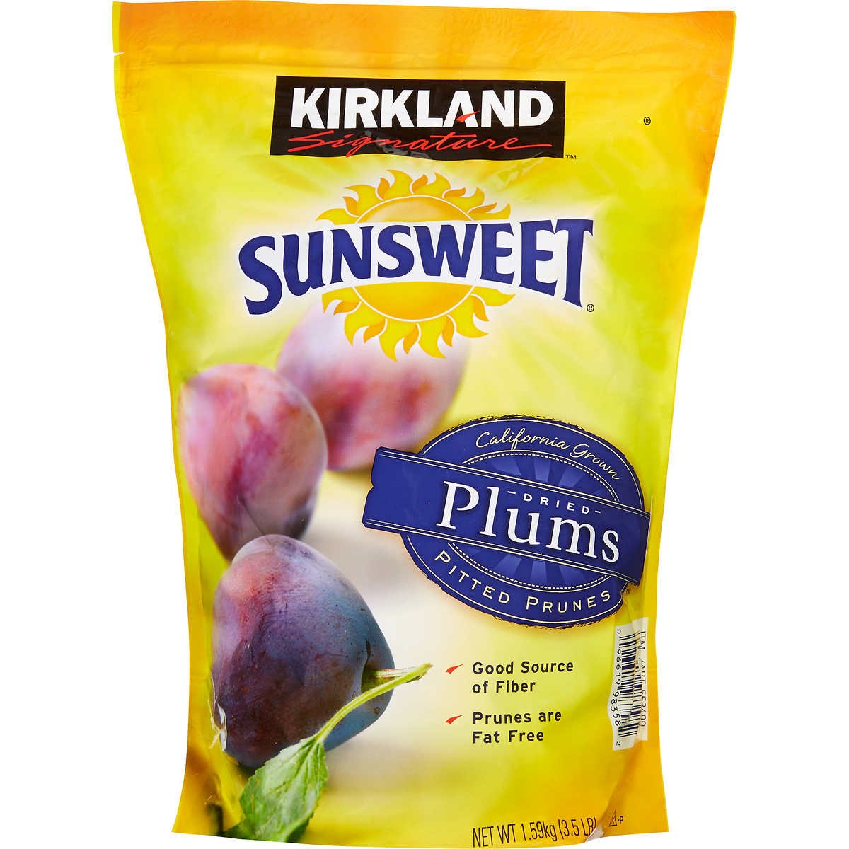 Signatures Dried Plums Pitted Prunes, 3.5 Pounds (2 Pack(3.5 Pounds))