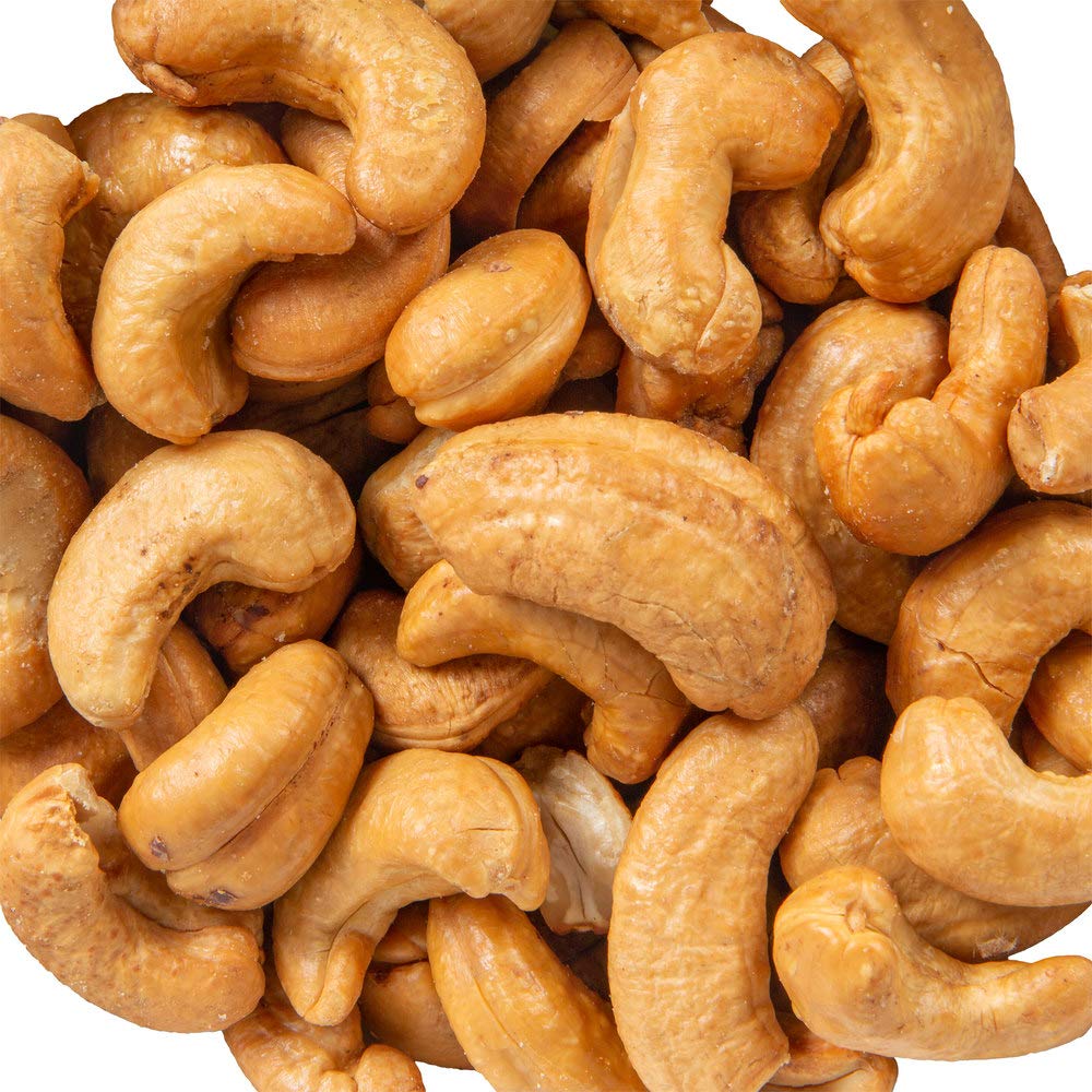 Freshly Roasted Salted Cashews with Sea Salt (2 Lbs.) - Small Batch Roasted for Added Freshness - Naturally Delicious - Perfectl