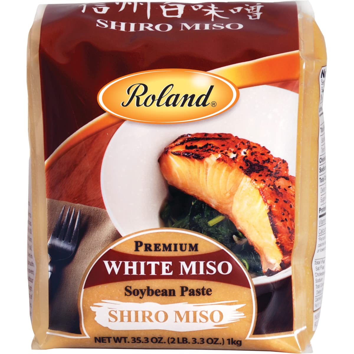 Roland Foods White Miso Paste  Specialty Imported Food  35.2-Ounce Package