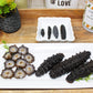 DABC OAK LAND Wild Caught Sun Dried Atlantic Black Sea Cucumber, 30-40pcs, Large 8oz Box, All Natural Nutritious海参