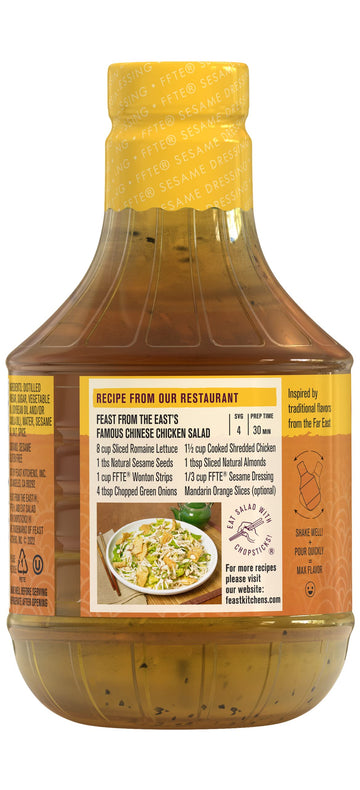Feast From The East Feast From The East All Natural Sesame Salad Dressing -