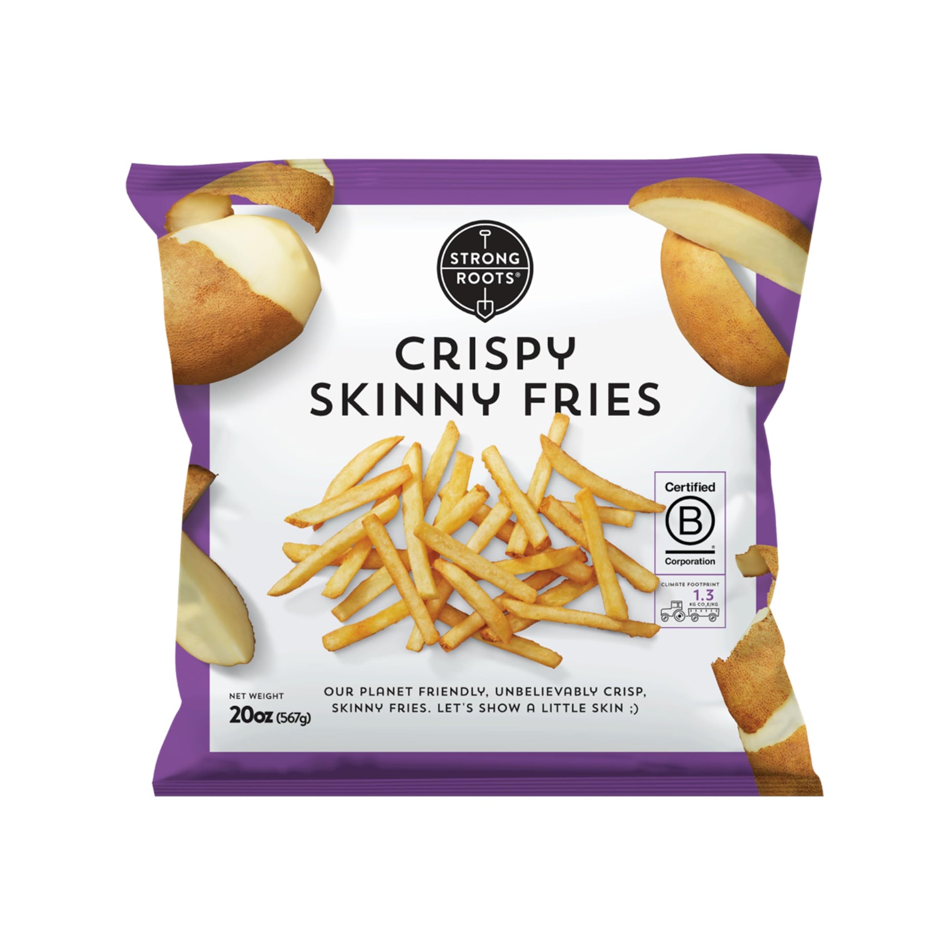 Strong Roots Crispy Skinny Fries, 20 oz