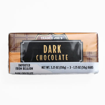 Trader Joe's Belgian Dark Chocolate Variety Pack - 9 Bars, 1.7 oz Each - Rich, Gourmet Treats for Chocolate Lovers