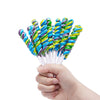 Twist Rainbow Lollipops,Individually Wrapped Bulk Unicorn,For Kid'S Birthday Party,12G Guava Flavor 22 Count