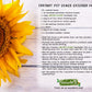 Smude's Brand Cold Pressed Sunflower Oil - 1 Gallon (128 oz.) Glass Bottle | Healthy & Versatile Cooking Oil, High Oleic, Heart