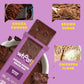 Whoa Dough Edible Cookie Dough Bars- Certified Non-Gmo, Kosher And Gluten Free Bars - Healthy Snack Foods - Plant Based Snacks Made With Real Ingredients - Brownie Batter Cookie Dough - 10 Pack