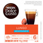 Dolce Gusto Coffee Pods, Lungo Decaffeinato, 16 Count, Pack of 3, Model 12074533