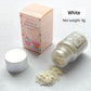Shanlinly White Edible Luster Dust - 8 Grams Food Grade Cake Dust Shimmer Powdered, Edible Metallic Powder Food Coloring for Cak